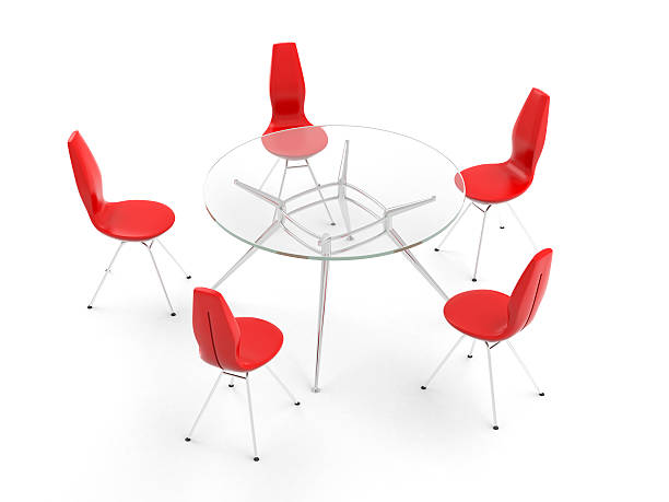 istock Beauty chair and table 93533222