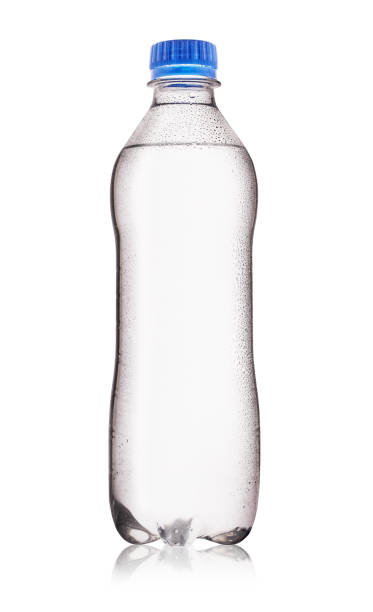 istock White bottle of mineral water with drops 935334926
