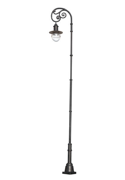istock Street lamppost, isolated 935346324