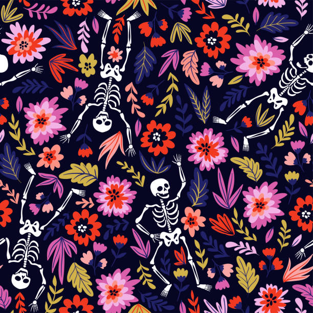 dia de los muertos flowers