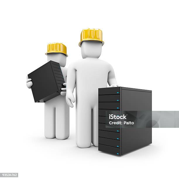 The Offer Of Server Services Stock Photo - Download Image Now - Adult, Business, Business Person