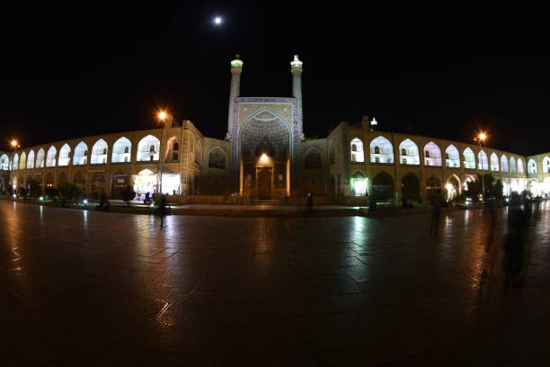 istock Esfahan Mosque Entrance Door at Night 935352438