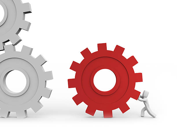 istock The main part of mechanism 93535245