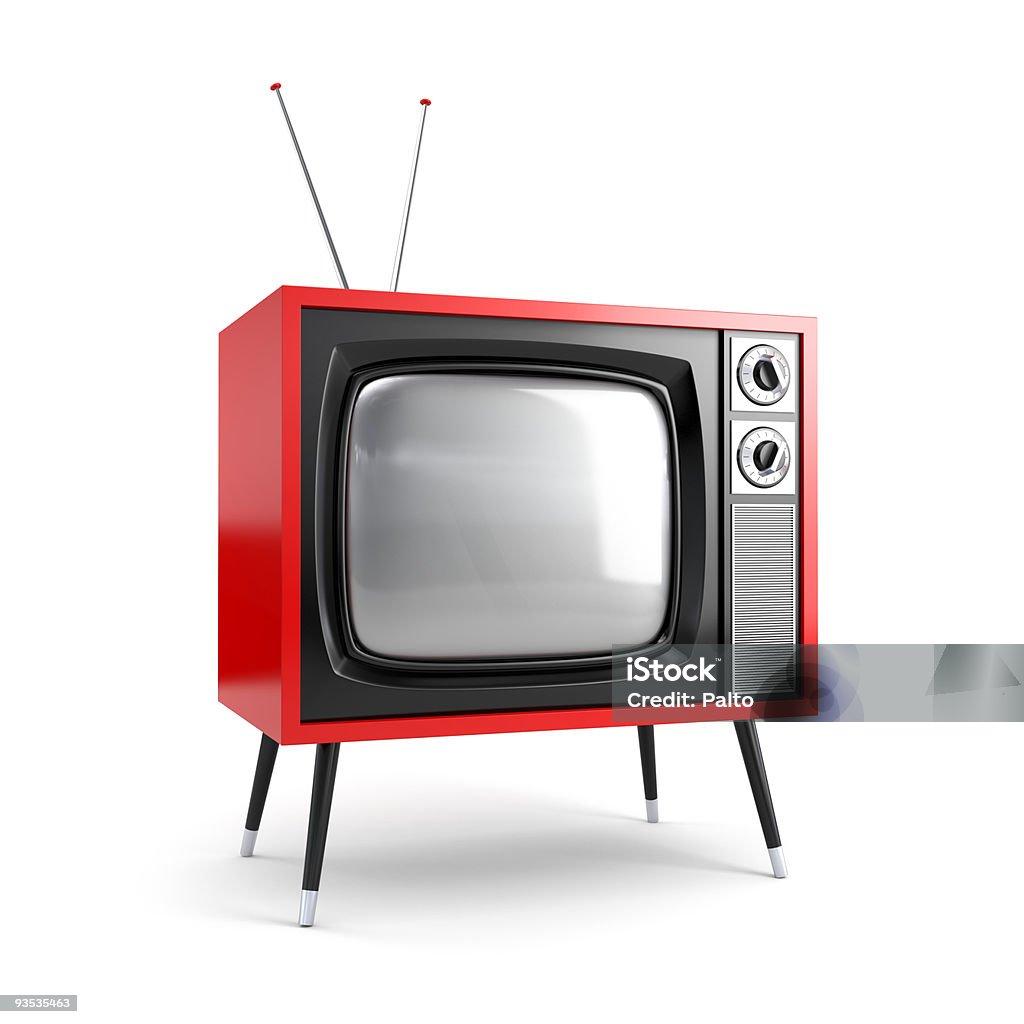 TV rétro élégant - Photo de Télévision libre de droits