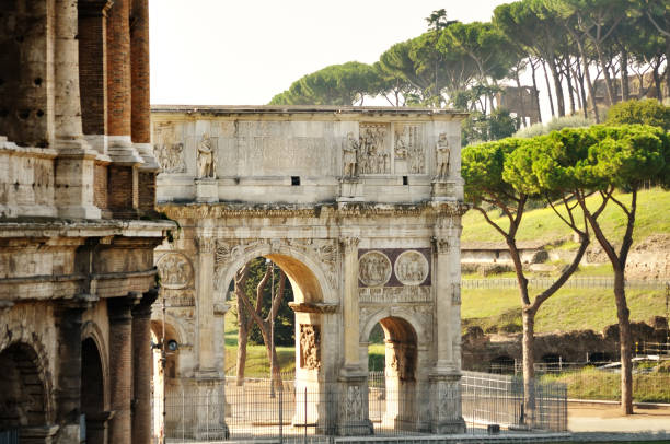istock Arch of Constantine in Rome 935370260