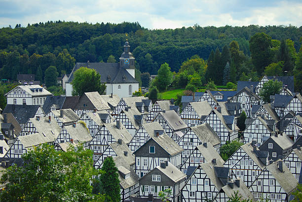 Freudenberg in Germany stock photo