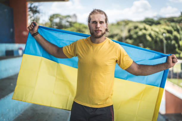 istock Ukranian fan portrait 935372930