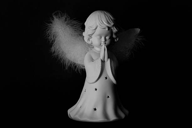 istock Praying Christmas Angel1 93538128