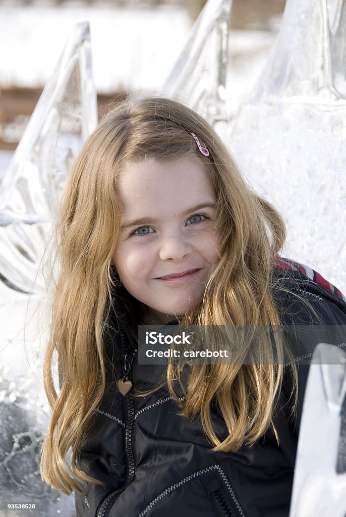 Ice Princess  6-7 Years Stock Photo