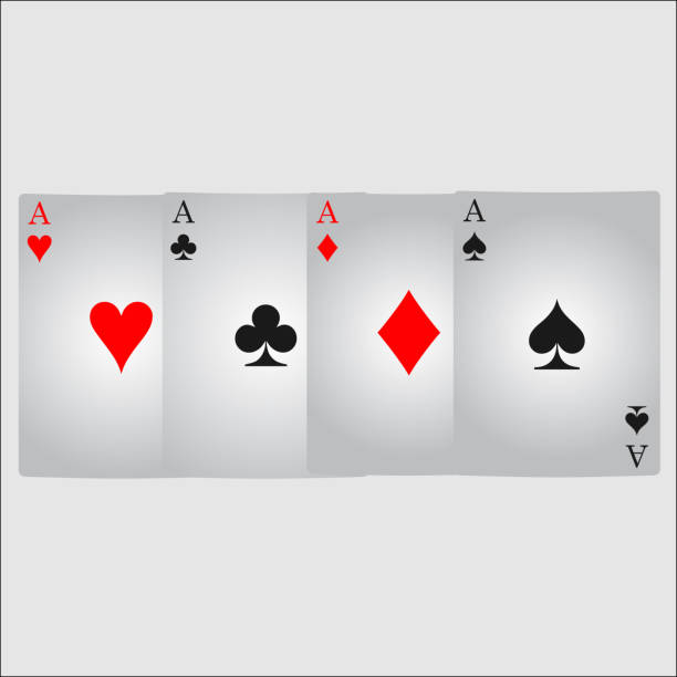 istock Ace card suit icon vector, playing cards symbols vector, set icon symbol suit, card suit icon sign, icon - stock vector 935395496