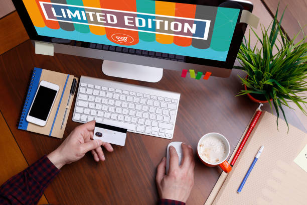 istock Shopping Concept LIMITED EDITION text on screen 935401390