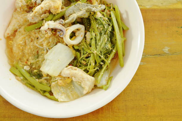 istock boiled seafood sukiyaki in soup 935406030