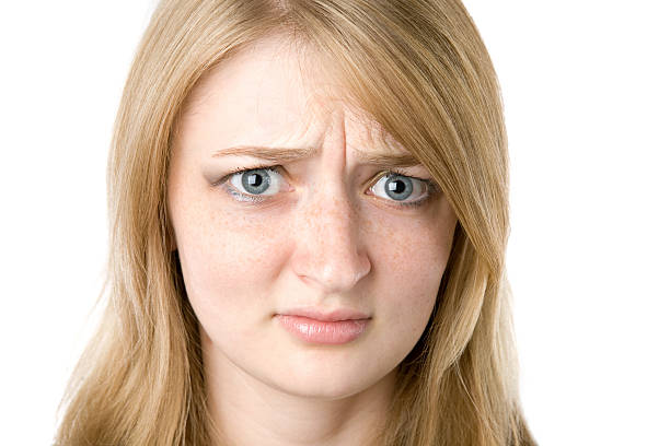 istock The upset angry young woman. 93540958