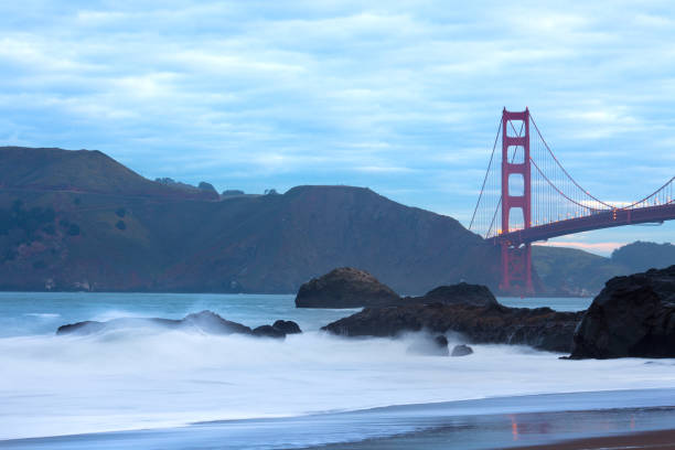 istock Golden Gate Bridge from Baker Beach in San Francisco 935416306