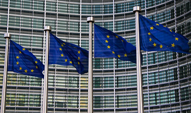 istock European flags in Brussels 93541791