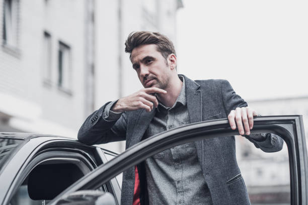 istock Businessman contemplating 935421810