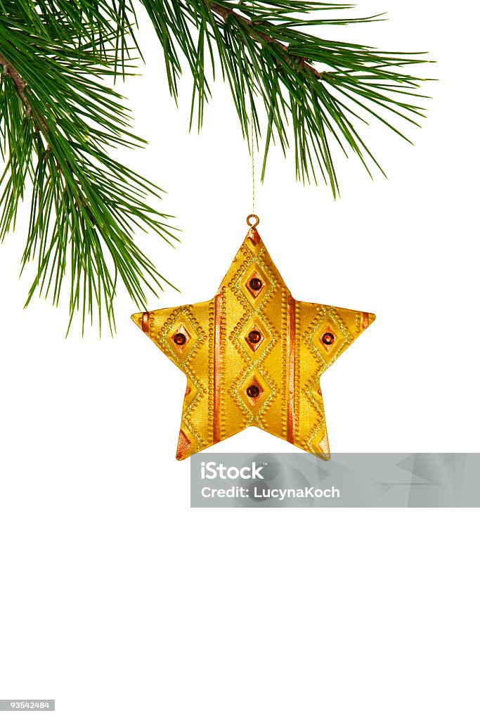 Отель Goldener Weihnachtsstern - Стоковые фото Религия роялти-фри