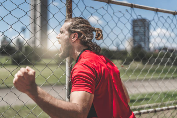 istock Soccer athlete man portrait 935432260