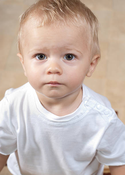 istock Little boy portrait 93546909