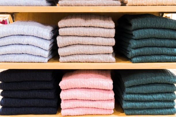 istock Clothes  show in the department store 935489510