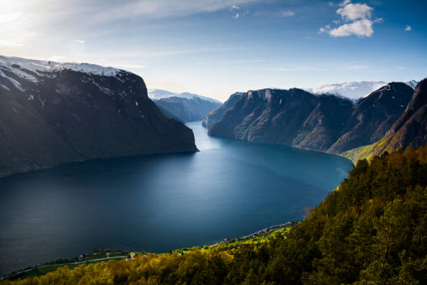 istock View on a beautiful Norwegian Fjord 935491824