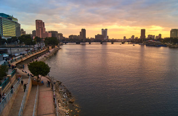 istock Cairo cityscape and the nile river 935492916
