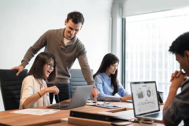 istock Business people are discussing about their work. 935506946