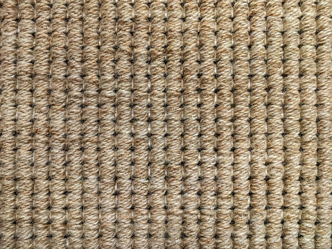 Wool sisal carpet textured