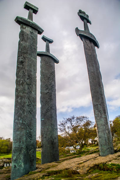 12th of May 2015, Hafrsfjord, Norway, picture of the monume, Hafrsfjord, Norway