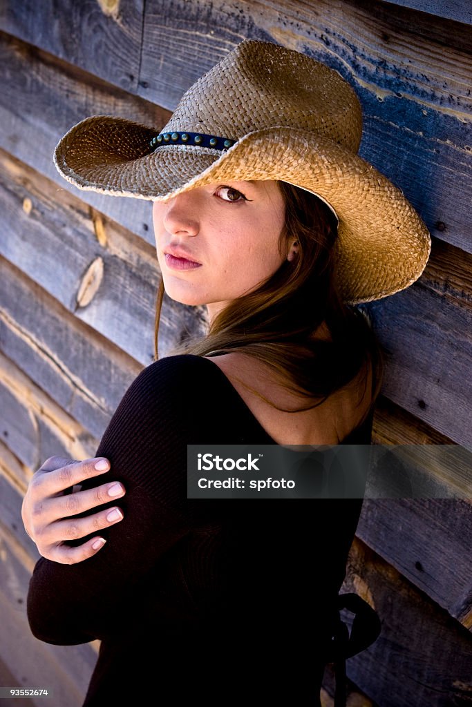 cowgirl - Foto stock royalty-free di 20-24 anni