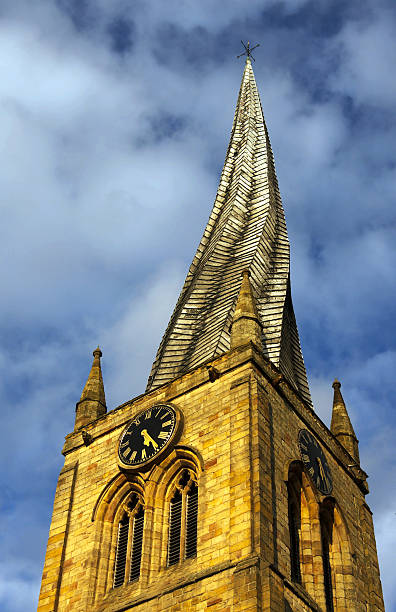 twisted spire igreja - spire - fotografias e filmes do acervo