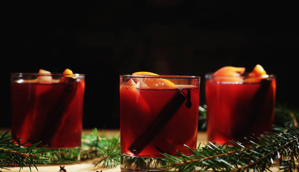 istock Hot wine drink. Warm Christmas wine. Mulled wine 935538566