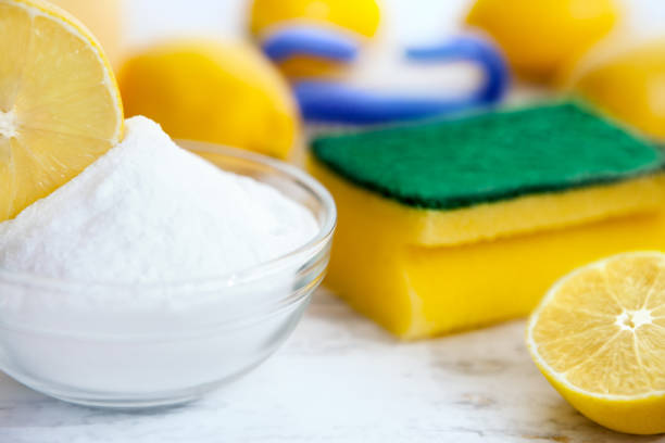 istock Organic cleaners, lemon and baking soda 935542114