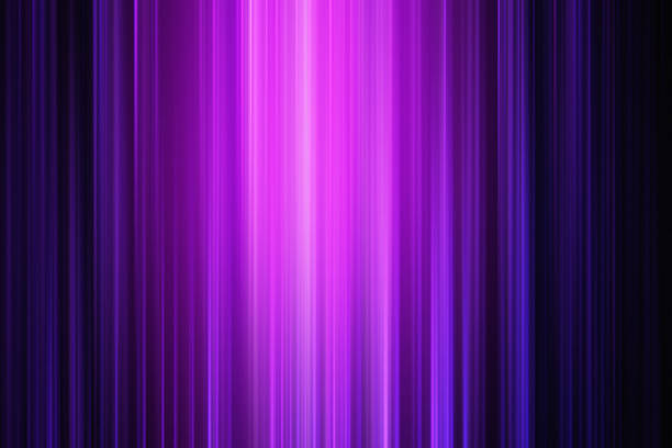 neon streaming motion background neon light background image containing multi coloured pinks and purples with a bright centre and dark areas for copy space. the lines of blur have been accentuated in post production with a subtle grain added for texture vertical stock pictures, royalty-free photos & images