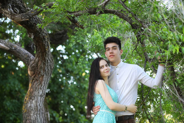 istock Young couple on the first date 935559336