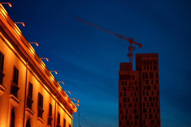 istock Tirana city center skyscraper 935593466