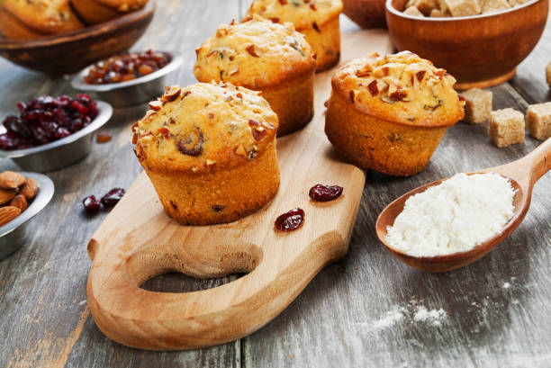istock Muffins with dried fruits 935628538