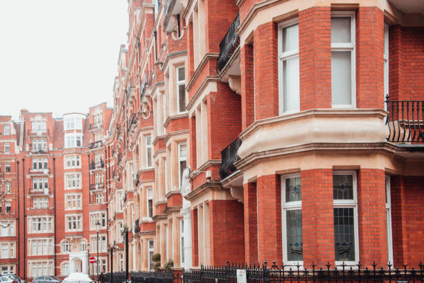 istock Apartment buildings in London 935643852