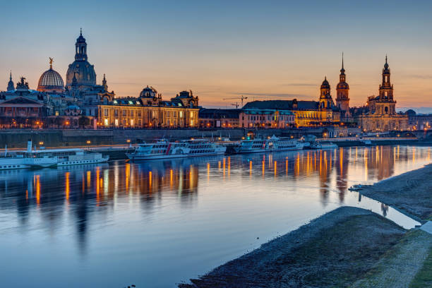 istock The old town of Dresden after sunset 935644306