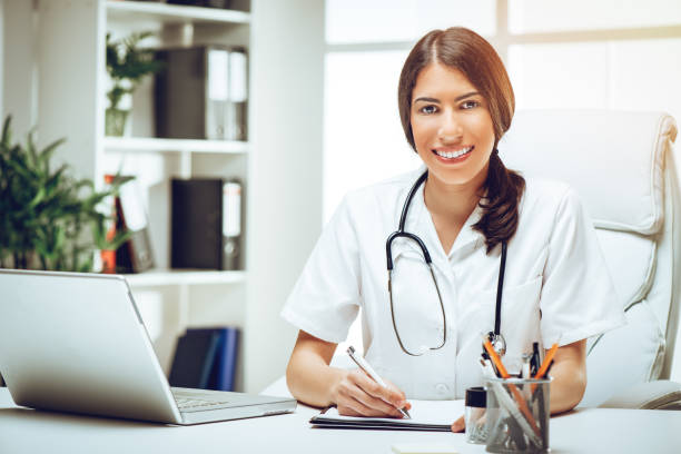 istock Smiling Female Young Doctor 935650188