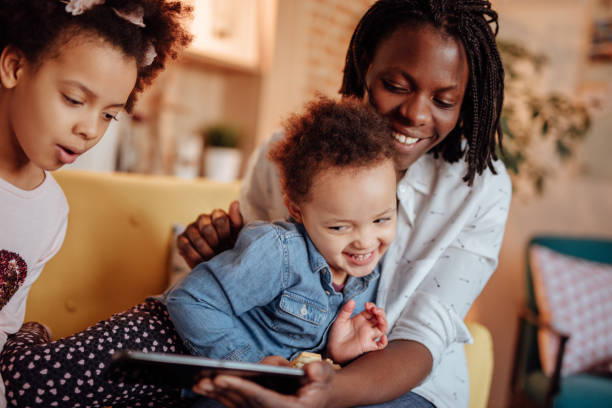 istock Happy little family 935653274