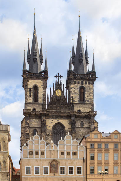 istock Tyn church in Prague 935653452