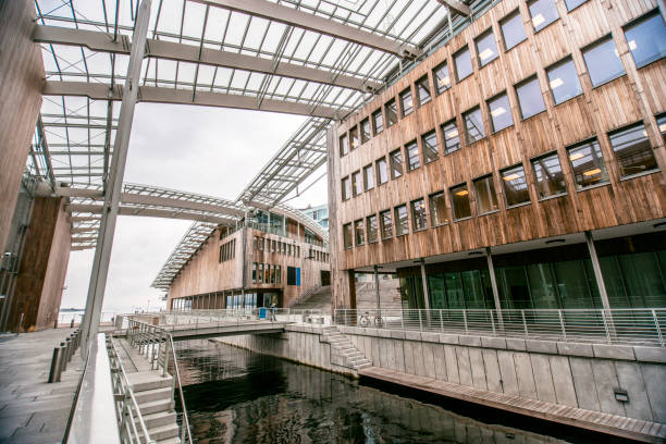istock Oslo Aker Brygge Harbour and Canal, Norway 935674708