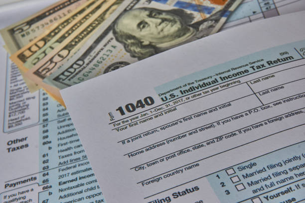 istock US 1040 Tax Form 935675084