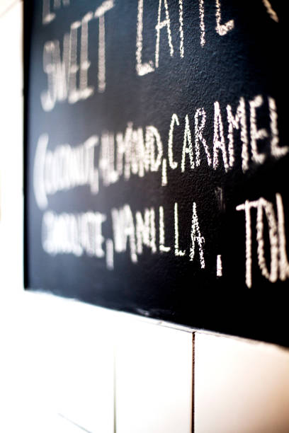 istock chalkboard blackboard coffee house caramel caffee latte 935698922