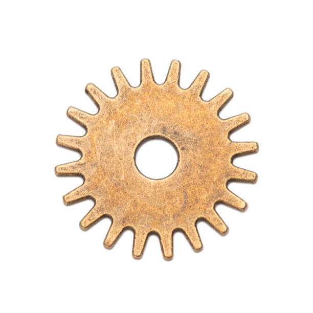 istock metal gears and timing parts (isolated) 935722920
