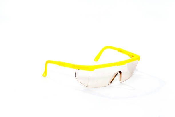 istock Safety Glasses protection isolated on a white background 935771052