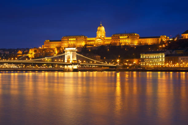 istock Hungarian landmarks, Budapest at night 935776886