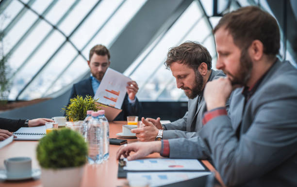 istock Business team having a meeting 935777048
