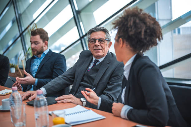 istock Business team having a meeting 935777124